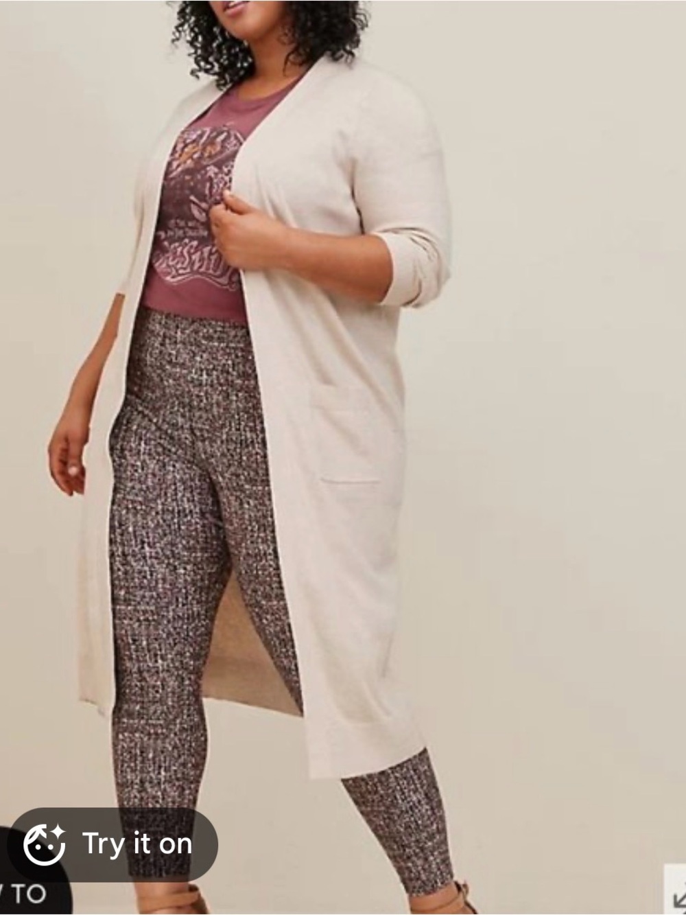NWT Torrid Oatmeal Cardigan sweater duster 5 5x